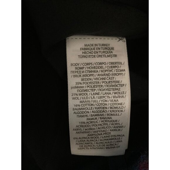 NWT LAUREN RALPH LAUREN WOMENS PLAID MOHAIR PENCIL MI PINK MULTI 18 - Picture 6 of 6